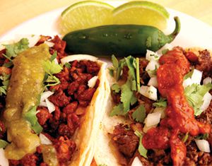 Tacos de longaniza