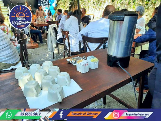 Coffe Break para eventos El Veterano