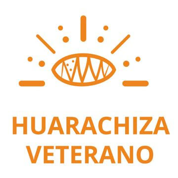 botón Huarachiza Veterano